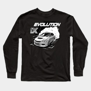 Mitsubishi Lancer Evolution IX Long Sleeve T-Shirt